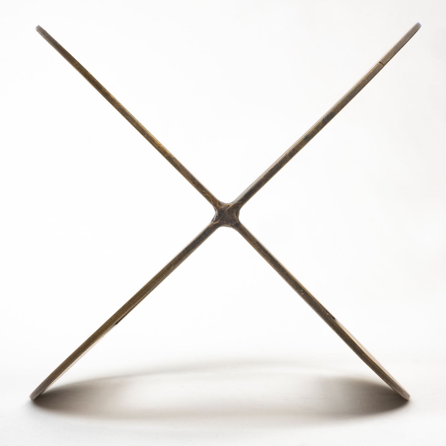 Gold Metal Geometric Decor Piece-5