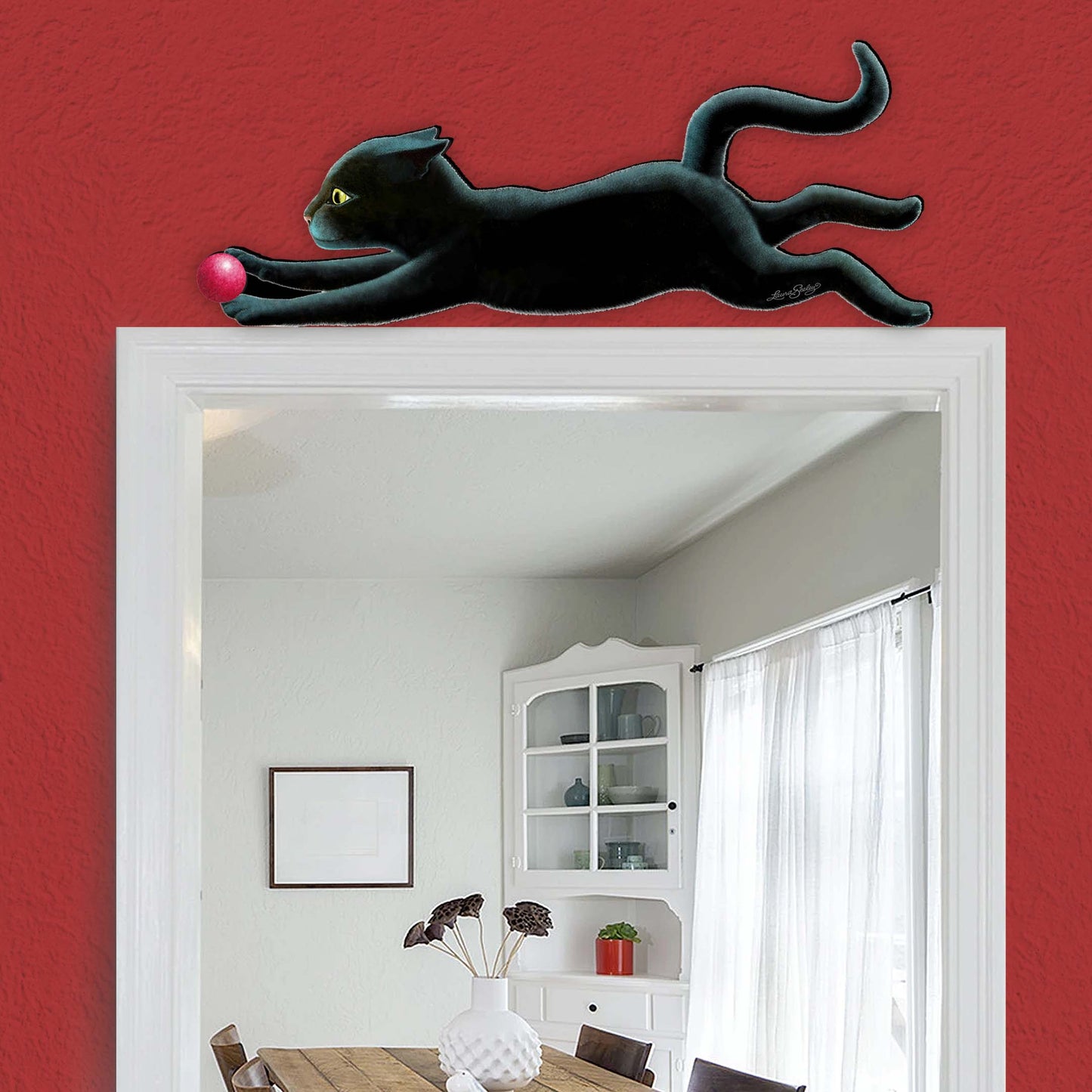Black Cat Home Decor Outdoor Decor by L. Seeley - Pet Decor - 8512073F-4