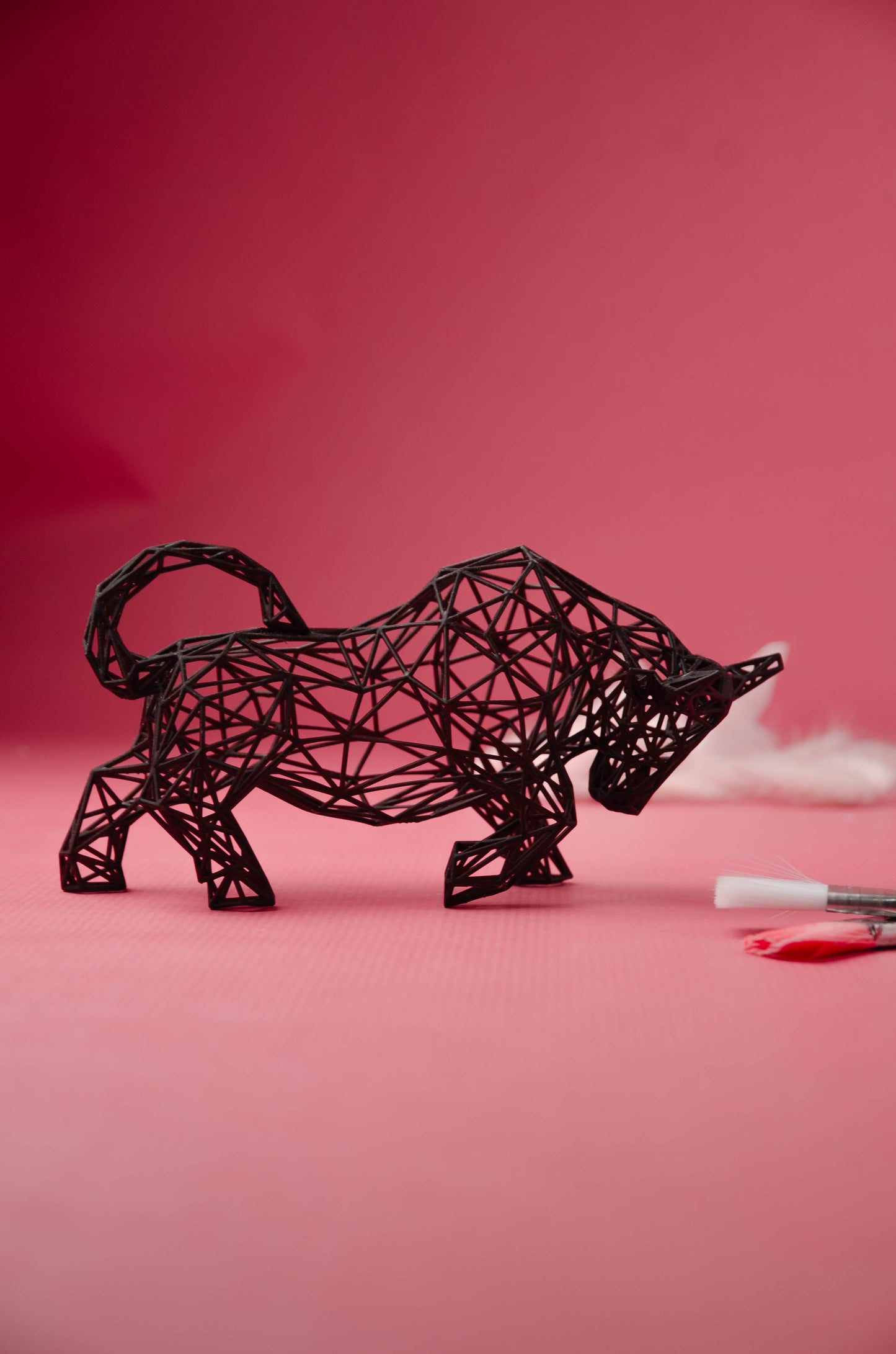 Bull Decor Sculpture-2