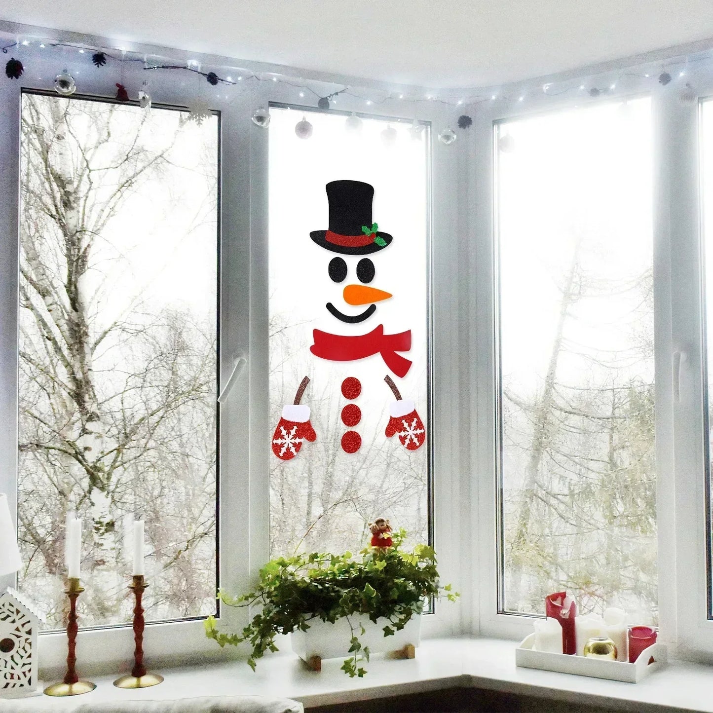 Christmas Door Window Stickers-2