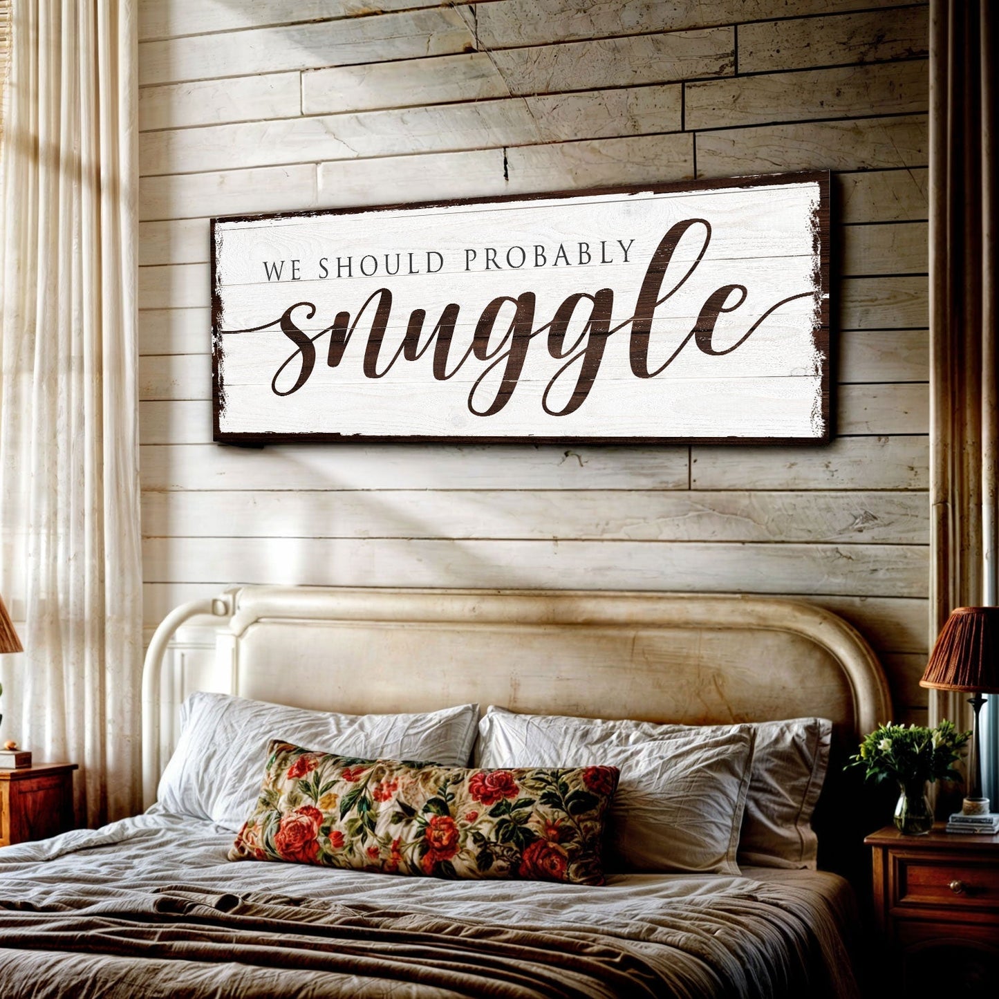 We Should Probably Snuggle Sign-2