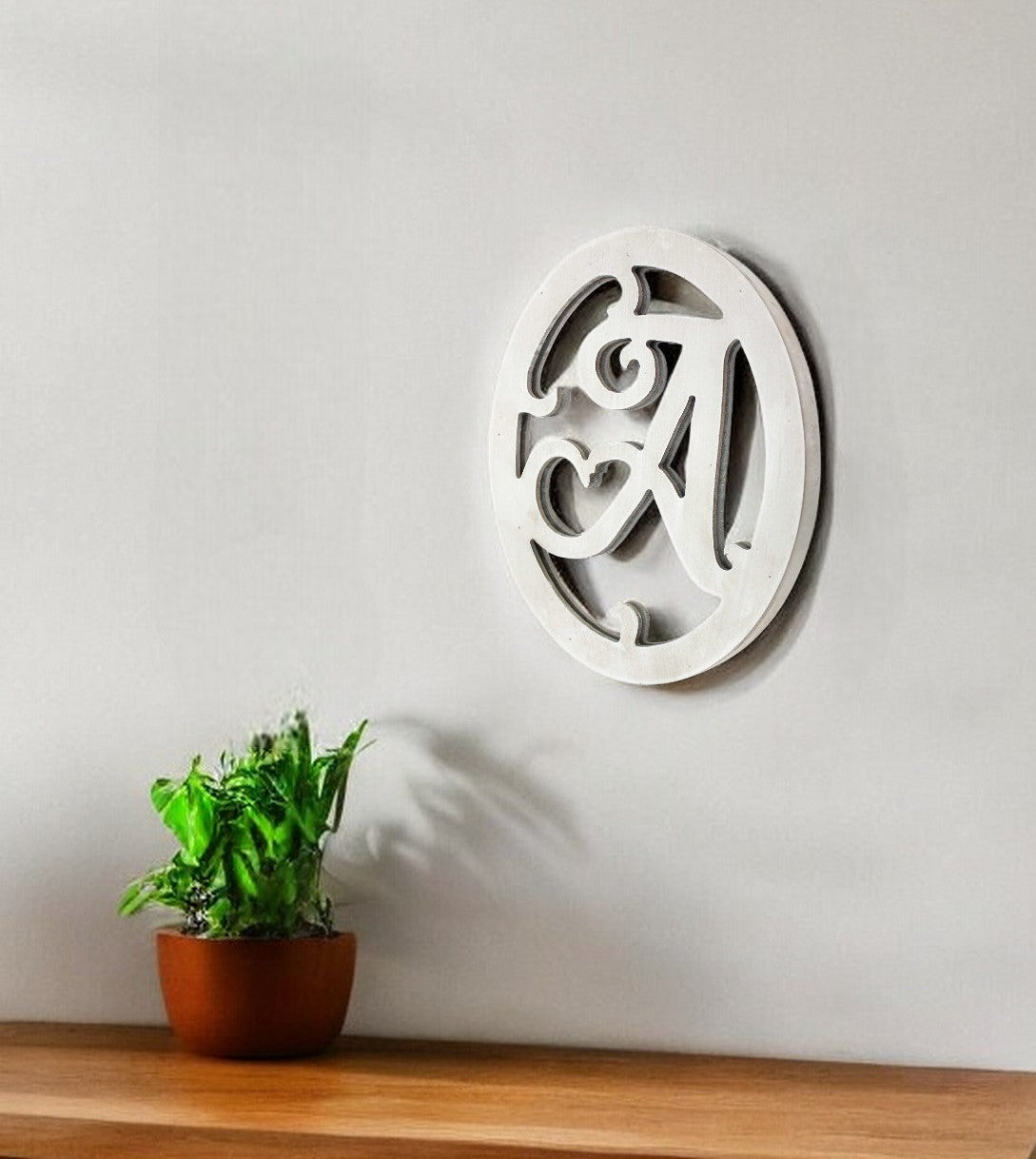 White Wood Wall Decor-0
