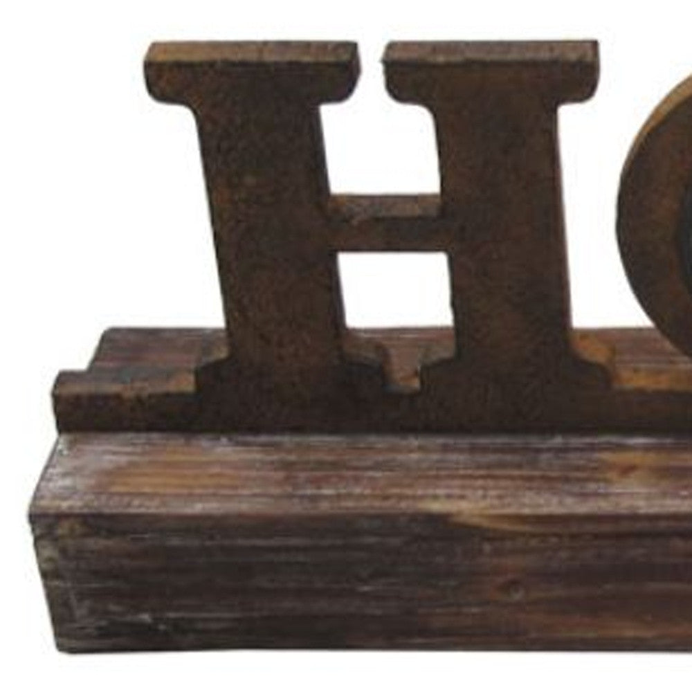 Brown Wood Decor Clock-6