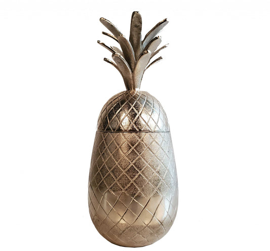 Pineapple Storage Aluminium Decor-0