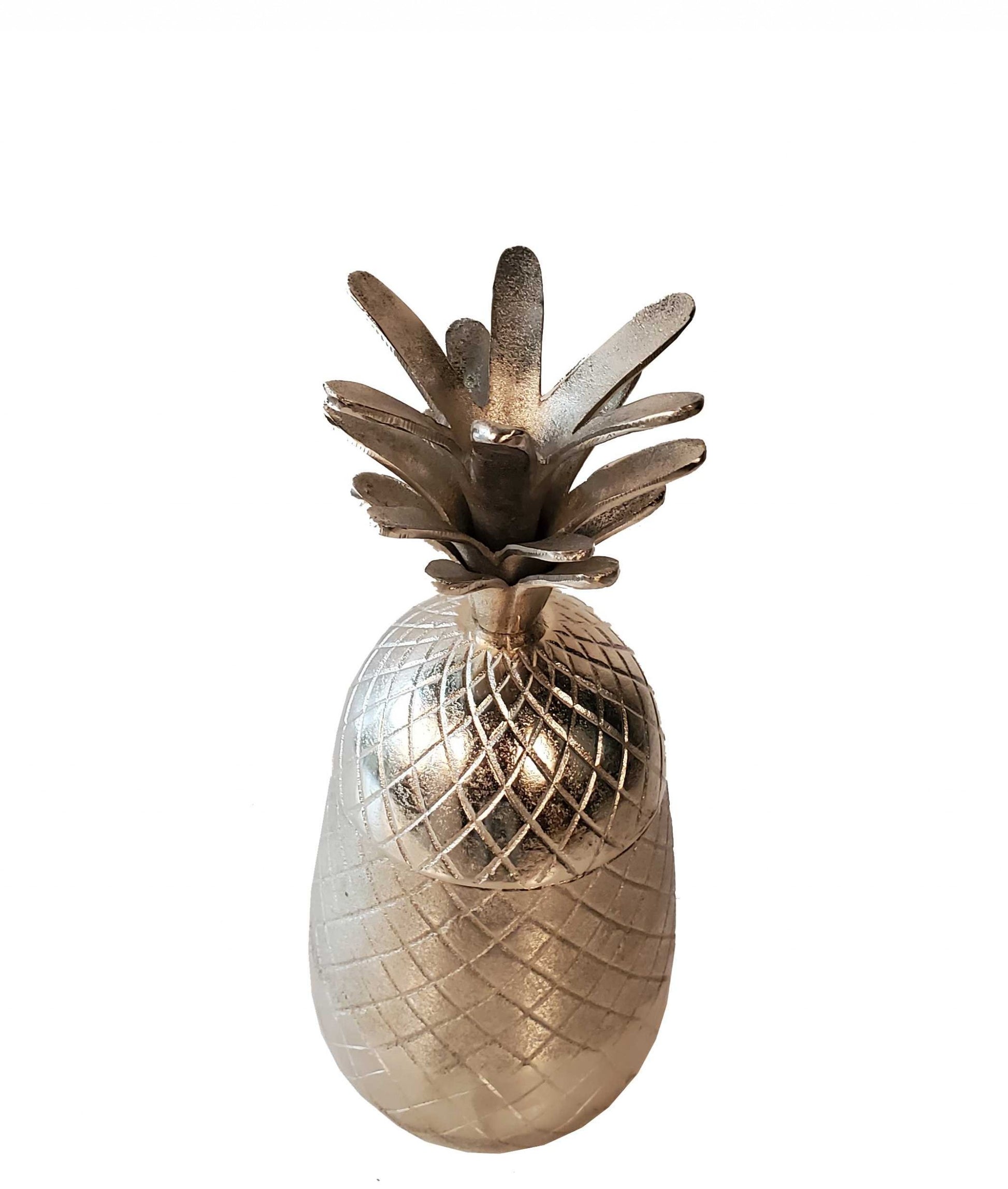 Pineapple Storage Aluminium Decor-2