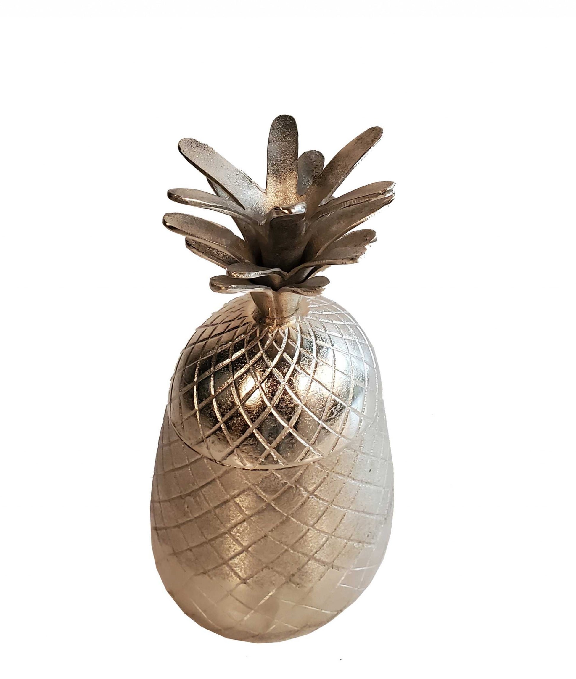 Pineapple Storage Aluminium Decor-3