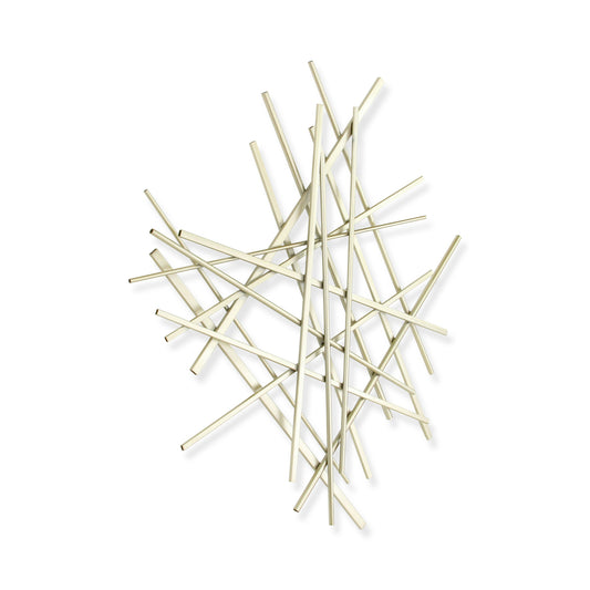 Silver Steel Wall Decor-0