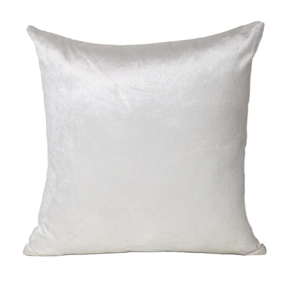 18" X 18" White Cotton Zippered Pillow-0