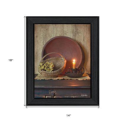 The Red Bowl 1 Black Framed Print Wall Art-4