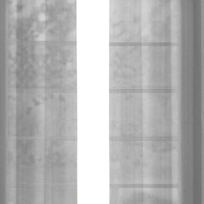 Set of Two 84"  Silver Solid Modern Window Panels-3