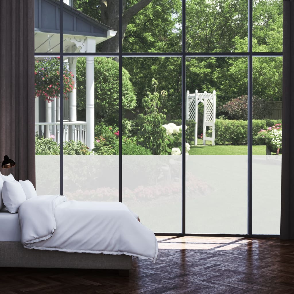 vidaXL Window Privacy Film Self-adhesive Frosted Window Film Window Cling Film-1