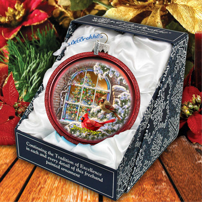 Christmas Window Glass Ornament by D. Gelsinger - Christmas Décor - 71110-2-1318-3