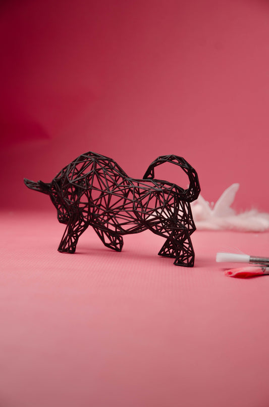 Bull Decor Sculpture-1