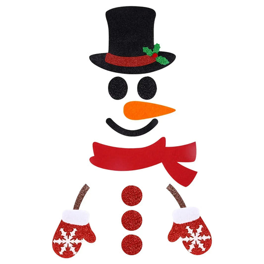 Christmas Door Window Stickers-0