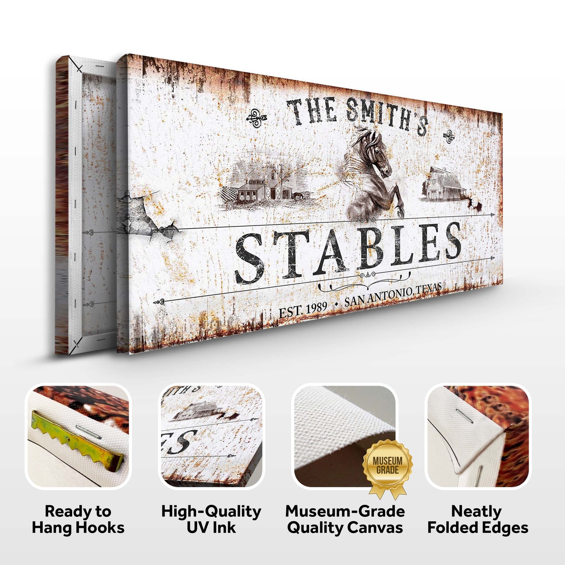 Rustic Stables Decor Sign-2