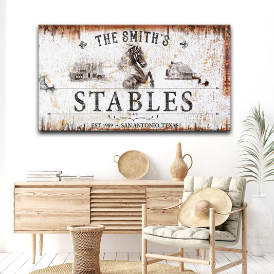 Rustic Stables Decor Sign-0