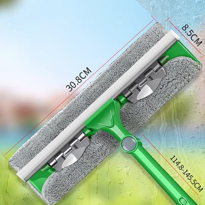 Cleaning Tool Double-sided Telescopic Rod Window Cleaner Mop-7