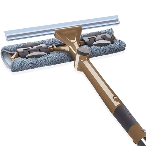 Cleaning Tool Double-sided Telescopic Rod Window Cleaner Mop-0