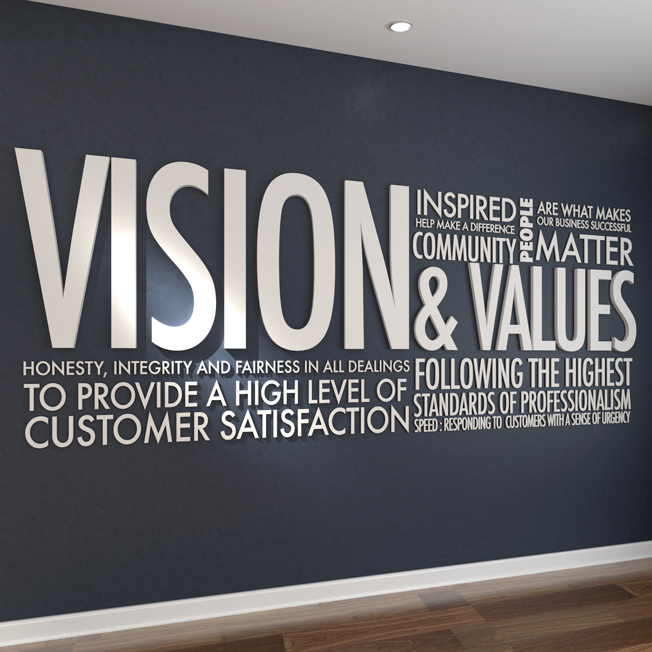 Vision and Values Office Decor-0